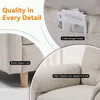 COMHOMA Fauteuil de relaxation Fauteuil TV avec dossier Voir les images du produit 7
