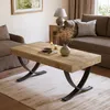 Tribesigns Couchtisch Holz, moderner Wohnzimmertisch Produktbild-Vorschau 6