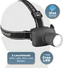 Eaxus® LED Stirnlampe - Kopflampe mit Zoomfunktion & Produktbild-Vorschau 1