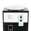 Close-up of the top control panel of a black and white water dispenser. Produktbild-Vorschau