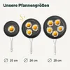 SILBERTHAL Bratpfanne Induktion 24 cm - Beschichtete Pfanne Produktbild-Vorschau 15