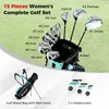 Set completo di mazze da golf da uomo COSTWAY, set di 15 Anteprima dell’immagine prodotto 4