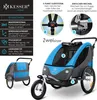 KESSER® Kinderanhänger Fahrradanhänger 360° Drehbar mit Produktbild-Vorschau 2