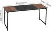 Table d'ordinateur VEVOR Table de bureau (plateau 160 x 60 Voir les images du produit 8