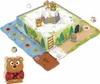 A board game with bear-themed pieces and a mountain-shaped game board. Náhled obrázku produktu
