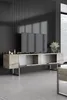 A modern living room with a TV and media console. Anteprima dell’immagine prodotto