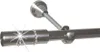 Gardinenstange Set Edelstahl Look Metall Ø 19mm zur Produktbild-Vorschau 1