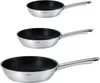 RÖSLE Pfannen-Set MOMENTS 3-tlg. Ø 20, 24, 28 cm PTFE Produktbild-Vorschau 1