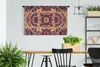 MuchoWow® Wandteppich Wandbehang Teppich - Muster - Mandala Produktbild-Vorschau 2