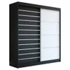 Schwebetürenschrank COLIN  2-türig Schrank 180 cm (Weiß, Produktbild-Vorschau 2
