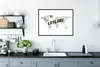 MuchoWow® Gerahmtes Poster Weltkarte - Reisen - Weiß 80x60 Produktbild-Vorschau 3