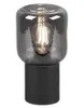 Trio Leuchten Tischleuchte Nico E27, schwarz, Metall/Glas Produktbild-Vorschau 10