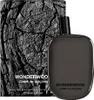 A bottle of Comme des Garçons Wonderwood Eau de Parfum and its packaging. Produktbild-Vorschau
