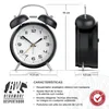 RELOJ DESPERTADOR BEARWARE: Analógico, redondo, con luz, Vista previa de la imagen del producto 2