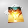 Bilder auf glas - Einteilig - Meer Palme Wasser - 80x120cm Produktbild-Vorschau 2