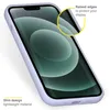 Accezz Liquid Silikoncase iPhone 13 Mini - Violett Produktbild-Vorschau 5