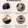 KitchenYeah© Herdabdeckplatte Aquarell - Sterne - Lila , Produktbild-Vorschau 7