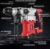 TEENO Marteau perforateur SDS-Plus 1500W avec 6 vitesses, 4 Voir les images du produit 2