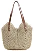 1 Strohtasche für Damen aus hochwertigem, handgewebtem Produktbild-Vorschau 1