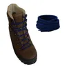 Zweifarbige Schnürsenkel für Wanderschuhe / Arbeitsschuhe - Schwarz Blau - 140 cm Produktbild-Vorschau