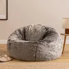 icon Klassischer Sitzsack Bean Bag Flauschig Aus Kunstfell Produktbild-Vorschau 3