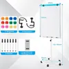 Verstellbare, rollbare Whiteboard-Tafel mit Magneten und Produktbild-Vorschau 2