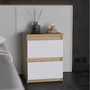 STIV Möbel | Nočný stolík Dub Sonoma/Biely Mat 40x40x53,5 Náhľad obrázku produktu 4