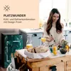 Klarstein CoolArt Kühl-Gefrier-Kombination - Kühlschrank Produktbild-Vorschau 2