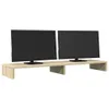 vidaXL Podstawa pod monitor dąb sonoma 100x27x10 cm Podgląd zdjęcia produktu 2