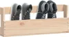 vidaXL Wand-Schuhregale 2 Stk. 59x9x23 cm Massivholz Kiefer Produktbild-Vorschau 4