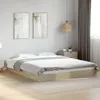 The Living Store Bettgestell Sonoma-Eiche 160x200 cm Produktbild-Vorschau 4