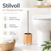 Wc-Bürste In Einer Rohre Mit Behälter Aus Bambus Bonja Produktbild-Vorschau 5