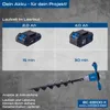 Akku Erdbohrer BC-EB100-X Scheppach - 20V | 800mm Produktbild-Vorschau 13