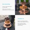 Intirilife etagere in cartone a 3 livelli in rosa - 30 / Anteprima dell’immagine prodotto 3