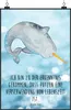 Mr. & Mrs. Panda Bild Narwal DIN A1 - Oceanblue - Geschenk, Produktbild-Vorschau 1