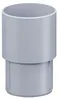 INEFA Fallrohr Verbinder, PVC DN75 / 75mm Grau Produktbild-Vorschau 1