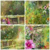 Bild auf Leinwand - Leinwandbild - Brücke Park Blume Produktbild-Vorschau 8