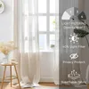Gardinen 2er-Set 140x183 cm blau Polyester lichtfilternd Stangentasche Náhľad obrázku produktu