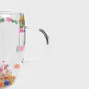 HOMLA SECO Glas mit Doppelwand und Blumen schmal 0,35 l Produktbild-Vorschau 2