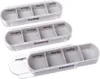 Schramm® 3 Stück SONDERPOSTEN Tablettenbox blau, grau, Produktbild-Vorschau 3