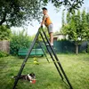 Kinderschaukel Set Deluxe mit Kletternetz und Leiter – Produktbild-Vorschau 8