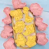 8Pcs Keksausstecher Tierform Lebensmittelqualität Produktbild-Vorschau 4