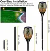 6 Stück 96 LED Solarleuchte Garten Beleuchtung Solar Licht Produktbild-Vorschau 4