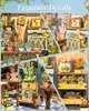 Puzzle 3D, Mini Domek DIY, Niebieski Kwiat Anny, Cutebee, Podgląd zdjęcia produktu 8