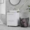 HOMCOM Waschbeckenunterschrank Unterschrank mit Produktbild-Vorschau 7