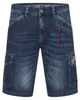 Timezone Denim Bermuda Jeans Shorts mit Cargo-Taschen Produktbild-Vorschau 1