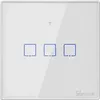 Interrupteur d'éclairage Touch Wifi + Rf 433 Sonoff T2 Eu Voir les images du produit 2