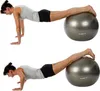 MOVIT Gymnastický míč s nožní pumpou, 85 cm, oranžový Náhled obrázku produktu 4