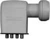 A gray satellite LNB converter with the brand name 'Preisner' embossed on its side. Voir les images du produit