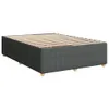 Boxspringbett mit Matratze Dunkelgrau 140x190 cm Stoff Produktbild-Vorschau 8